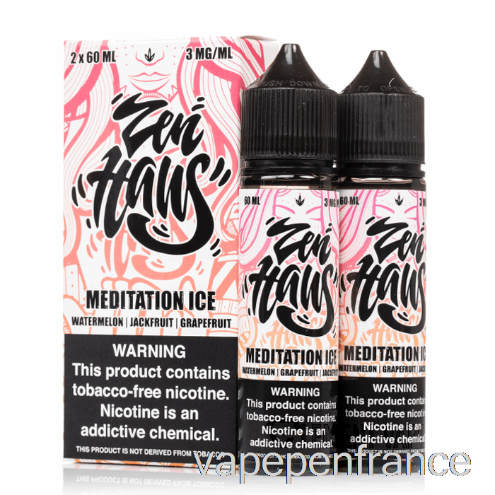 Glace De Méditation - Zen Haus - Stylo Vape 120ml 0mg